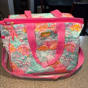 Lilly Pulitzer Pink Seashell Cooler Bag